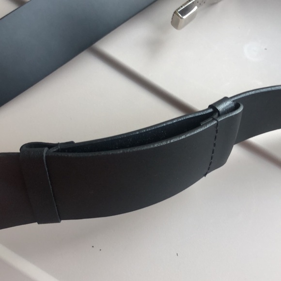 Vintage Chico’s Black Trouser Belt, size M/L - Picture 6 of 6